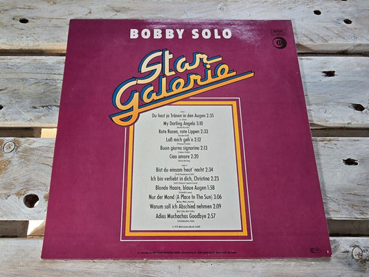 Bobby Solo - Star Galerie 12" LP Vinyl 1974