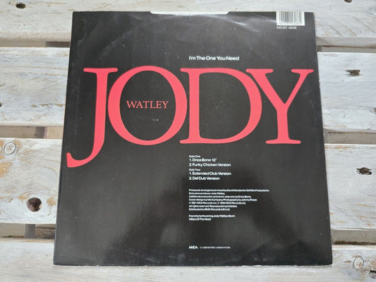 Jody Watley - I´m the 1 you need Maxi 12" Vinyl