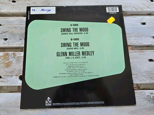 Jive Bunny And The Mastermixers - Swing The Mood 12" Maxi Vinyl 1989