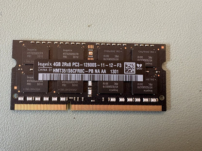 Mémoire RAM DDR3 Hynix HMT351S6CFR8C-PB SO-Dimm 4 Go (1x4) PC3-12800S 1600 CL11