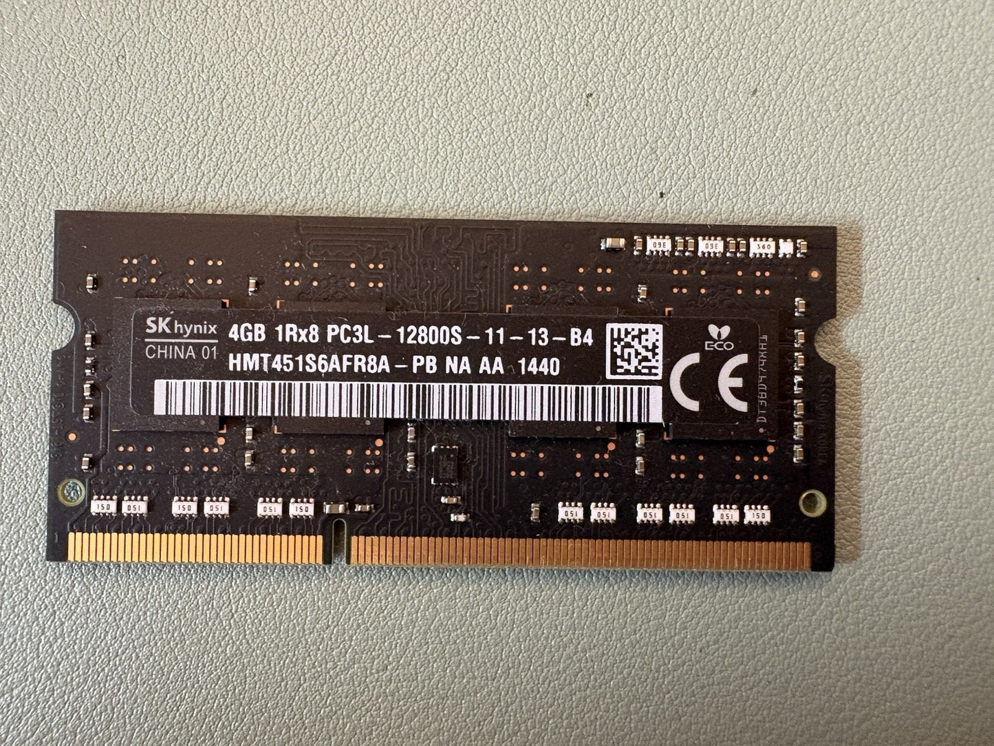 Mémoire RAM DDR3 Hynix HMT451S6AFR8A-PB SO-Dimm 4 Go (1x4) PC3-12800S 1600 CL11