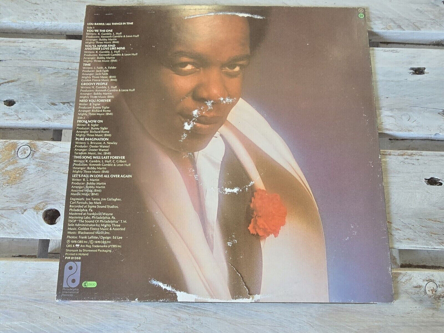 Lou Rawls - All Things In Time 12" LP Vinyl 1976