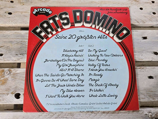 Fats Domino - Seine 20 größten Hits 12" LP Vinyl