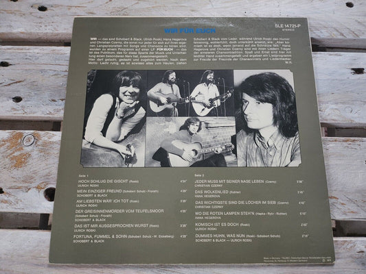 Wir für euch - Interpreten: Ulrich Roski, Schobert & Black, Christian C 12" LP