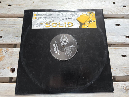 Solid - Fall Down On Me (New Mixes) 12" Maxi Vinyl 1996