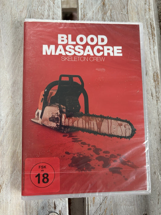 Blood Massacre - Skeleton Crew DVD RAR OOP Neu & OVP FSK18