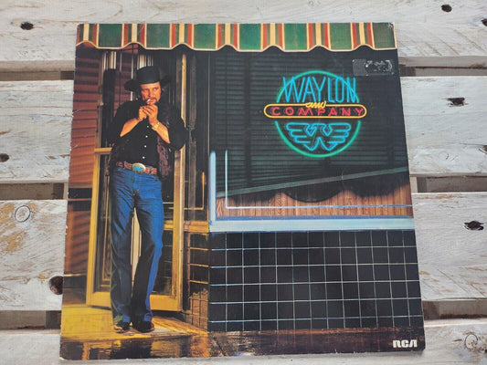 Waylon Jennings - Waylon And Company 12" LP Vinyl 1983