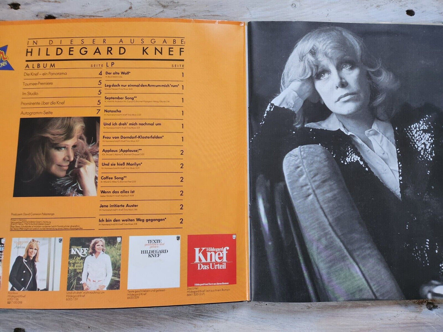 Hildegard Knef - Star Für Millionen 12" LP Vinyl