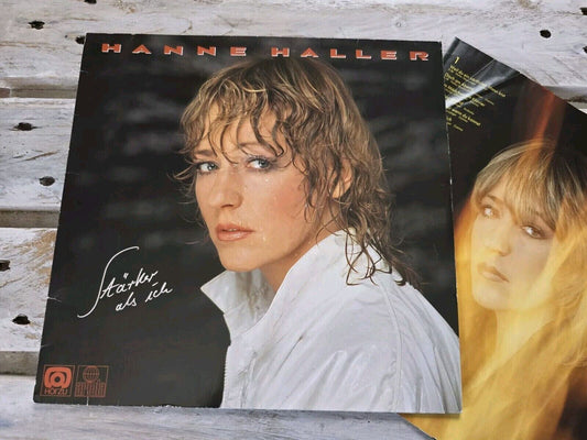 Hanne Haller - Stärker als ich 12" LP Vinyl Original 1981