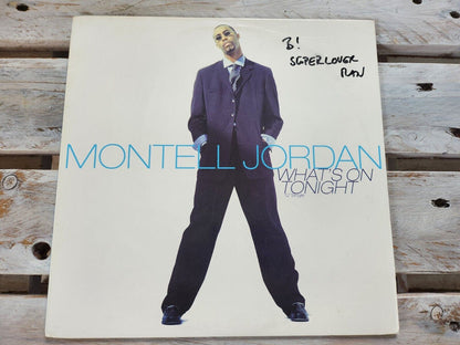 Montell Jordan Whats - On Tonight / Superlover Man 12" Maxi Vinyl 1996