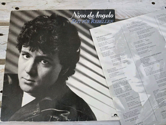 Nino de Angelo - Zeit Für Rebellen 12" LP Vinyl 1984