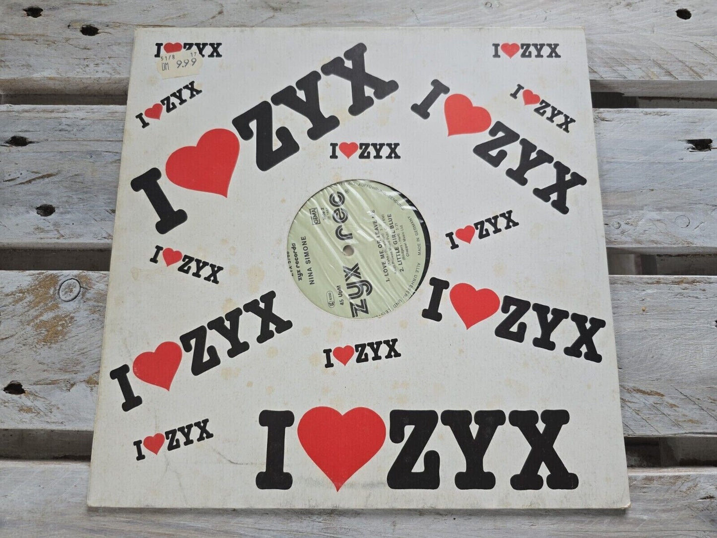 Nina Simone - Love me or Leave me / Little Girl Blue 12" Maxi Vinyl