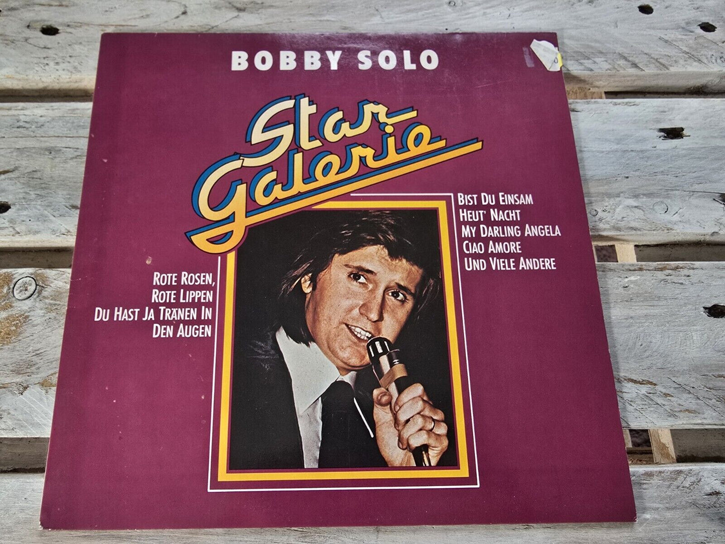 Bobby Solo - Star Galerie 12" LP Vinyl 1974