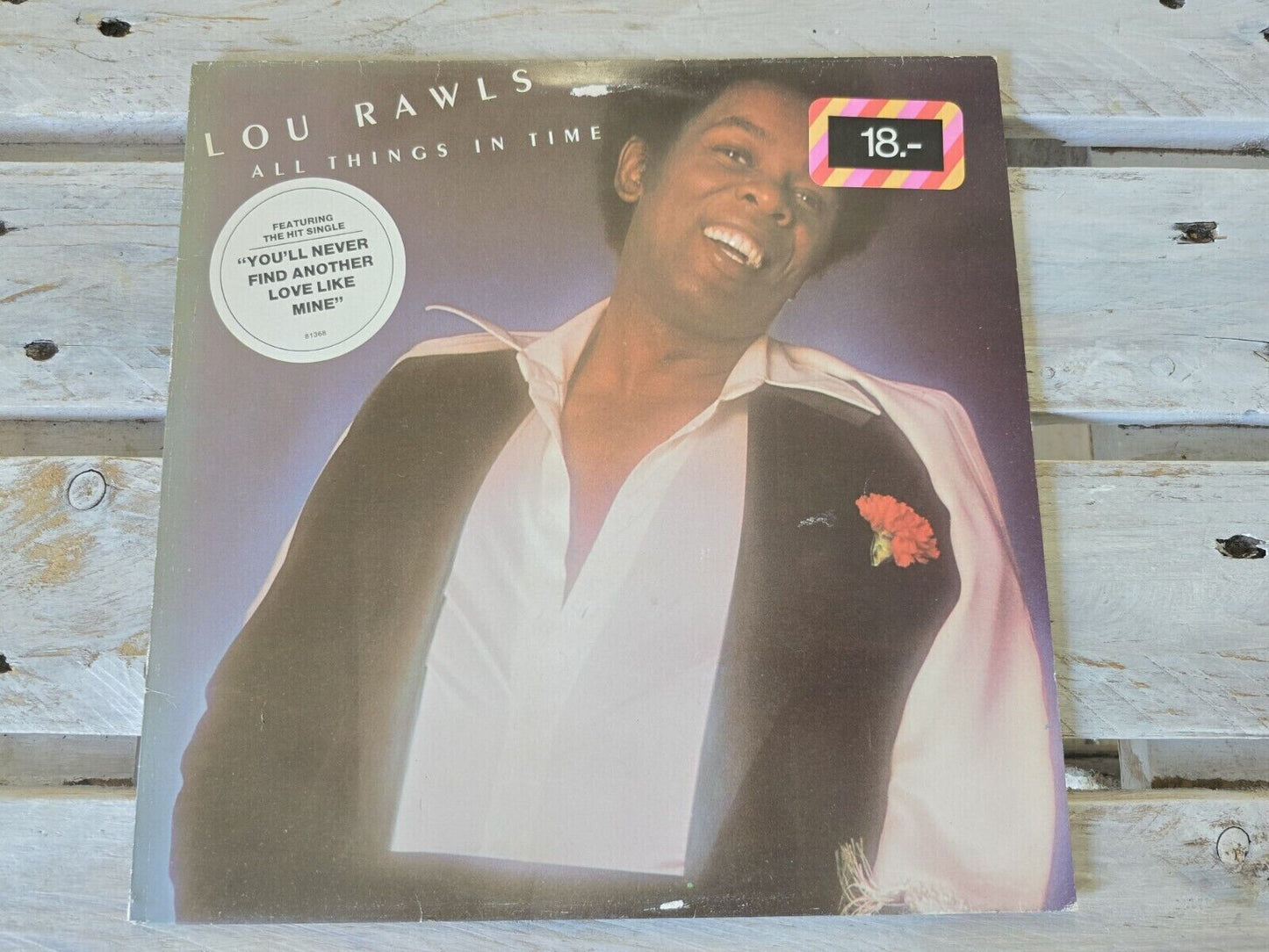 Lou Rawls - All Things In Time 12" LP Vinyl 1976