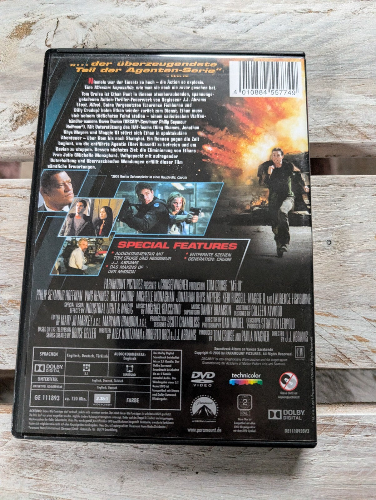 Mission : Impossible 3 par JJ Abrams | DVD | Tom Cruise
