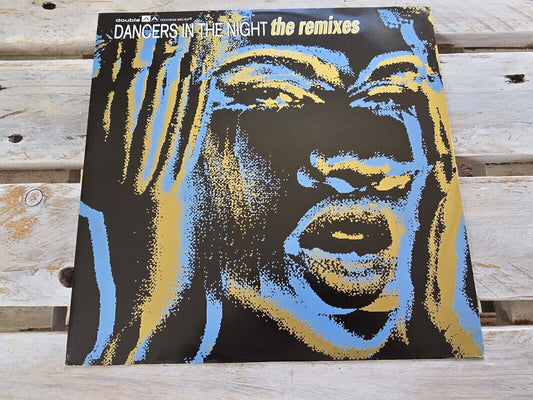 Double AA - Dancers in the Night (The Remixes) 12" Maxi Vinyl 1995