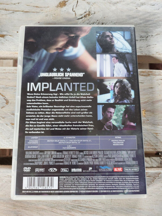 Implanté - La mémoire ment (DVD, 2014)
