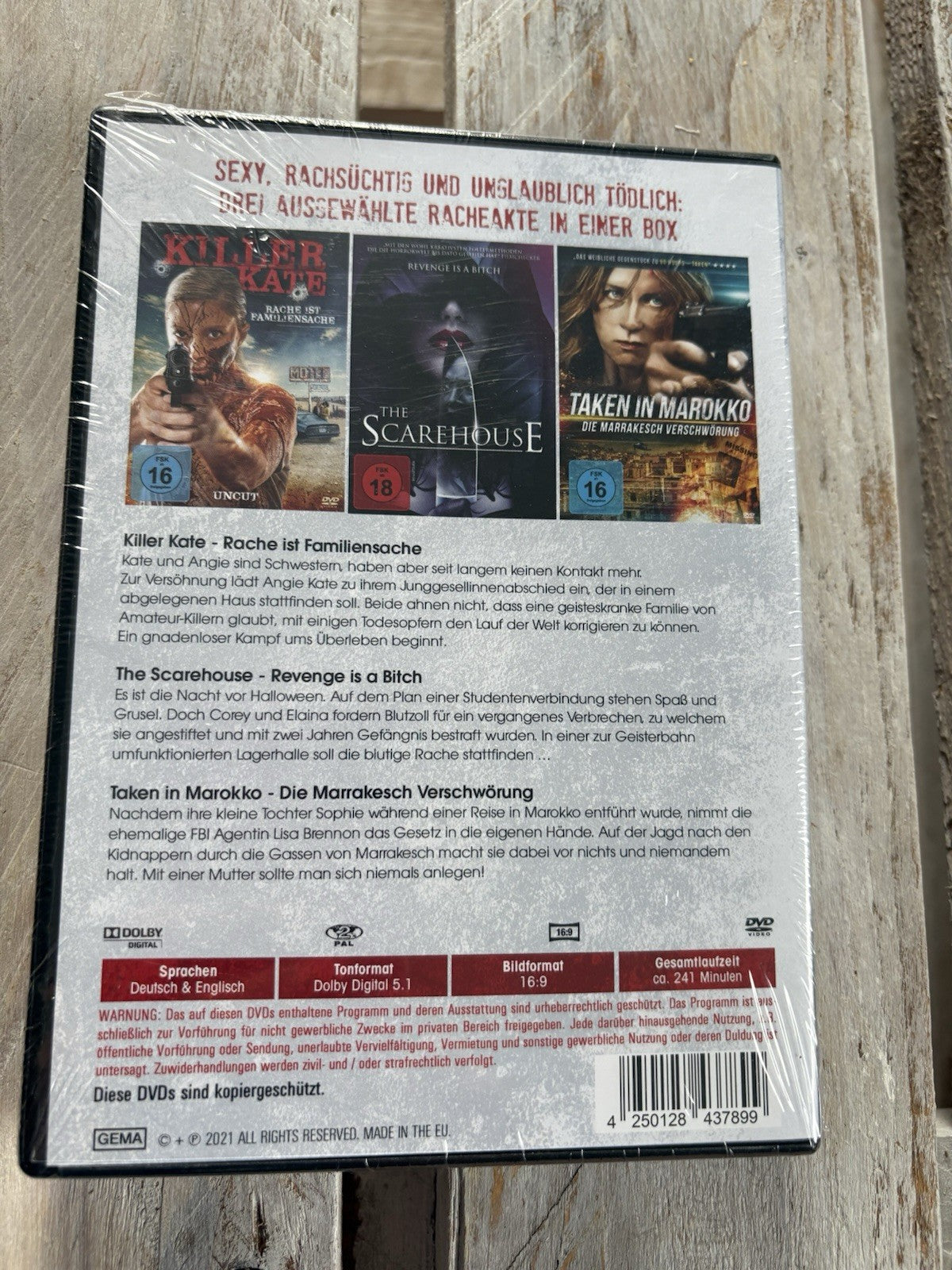 Revenge Is a Bitch Selection [3 DVDs] Neu und OVP FSK18
