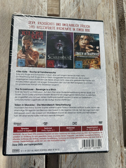 Revenge Is a Bitch Selection [3 DVDs] Neu und OVP FSK18