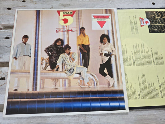 5 Star - Silk & Steel 12" LP Vinyl 1986