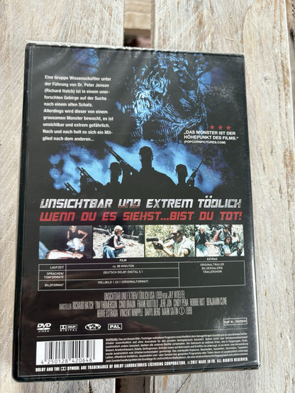 Unsichtbar und extrem tödlich - Wenn Du es siehst ... bist Du tot DVD Neu & OVP