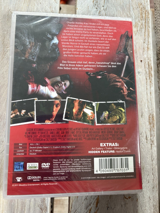 Sweatshop - Ashley, Kay, Wetzel Peyton und Himes Brent DVD Neu & OVP FSK18