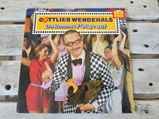 Gottlieb Wendehals - Da kommt Freude auf 12" LP Vinyl 1982