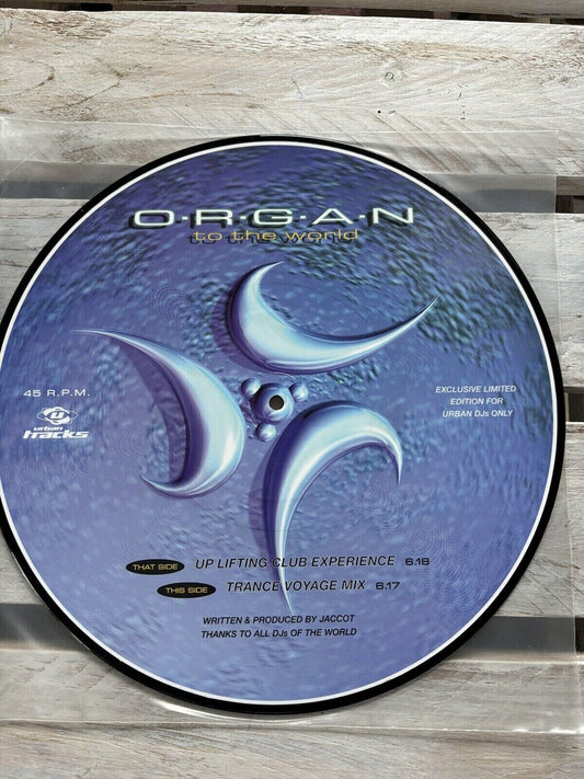 O.R.G.A.N. - To the World 12“ Picture Vinyl RAR DJ Limited Edition