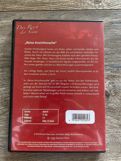 The Realm of the Senses Part 1: Seeing ("Purely a Matter of Perspective") | DVD |