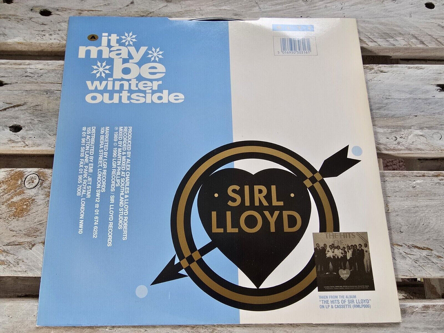 Sirl Lloyd (& Alex Charles) - It May Be Winter Outside 12" Maxi Vinyl 1990