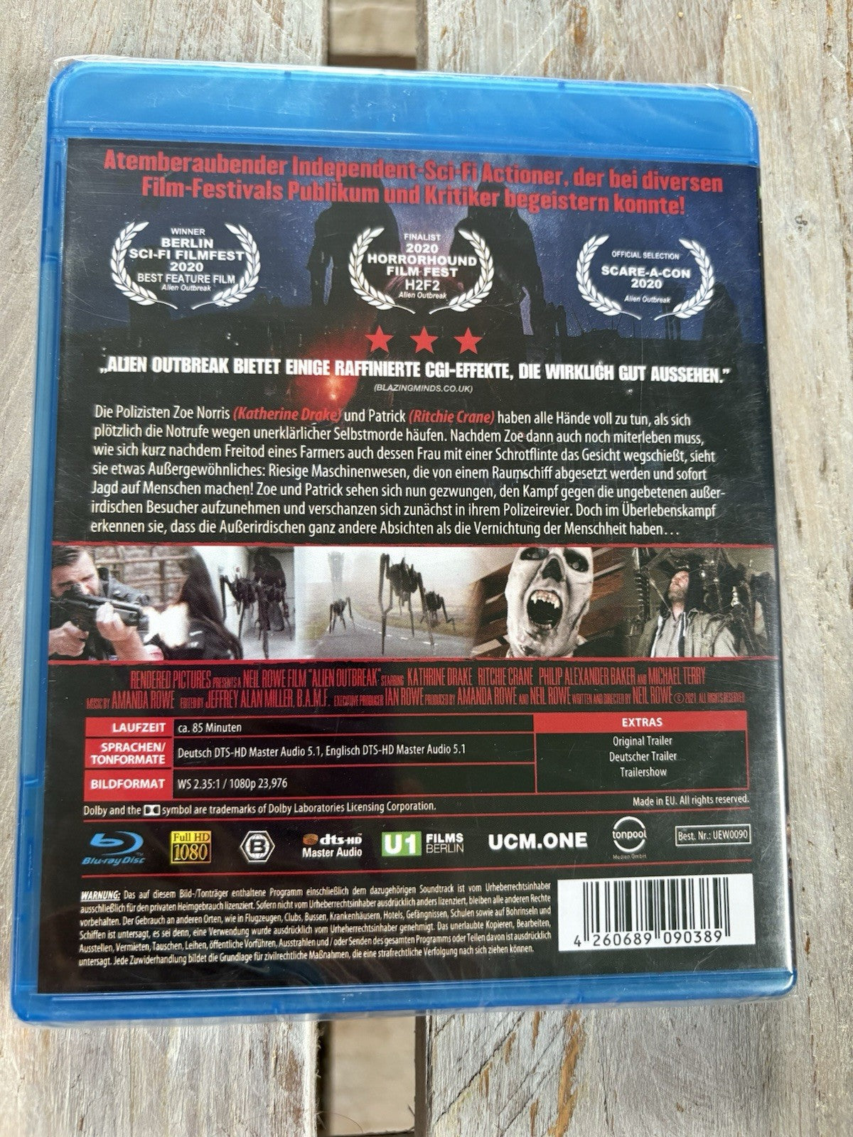 Alien Outbreak [Blu-ray] Neu & OVP