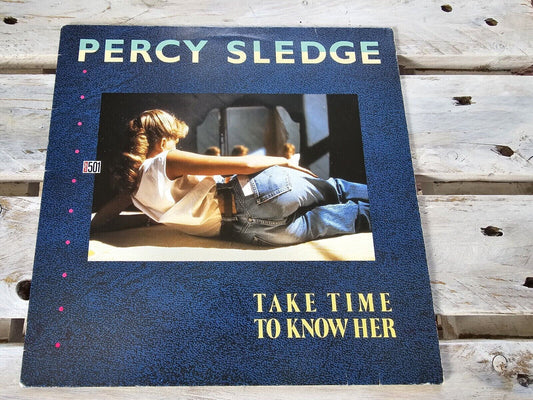 Percy Sledge - Take Time To Know Her 12" Maxi Vinyl 1987