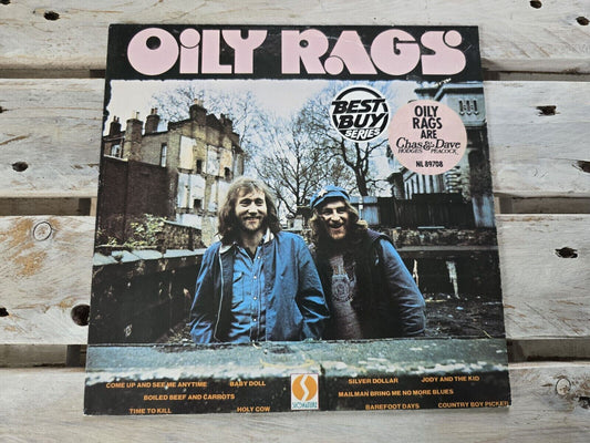 Oily Rags (Chas & Dave) – Oily Rags 12" LP Vinyl 1985