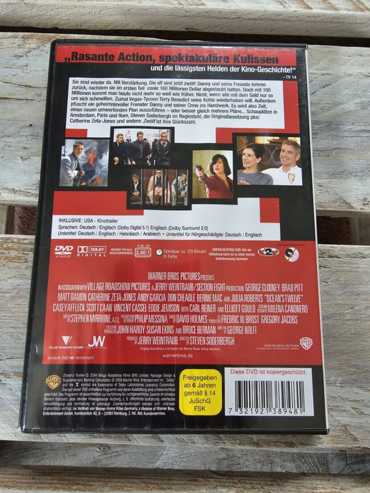 DVD d'Ocean's Twelve