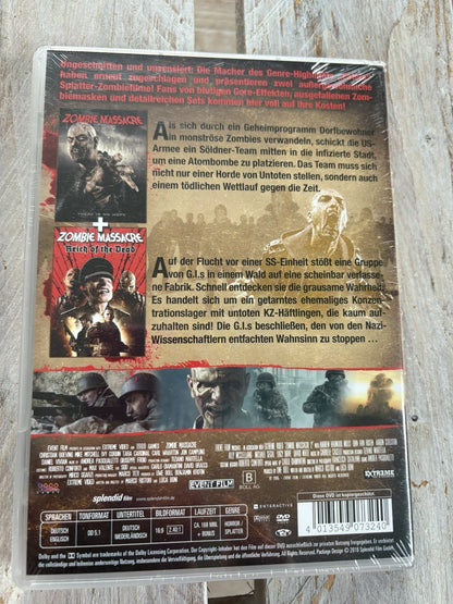 Zombie Massacre Double Feature [2 DVDs] Neu und OVP FSK18