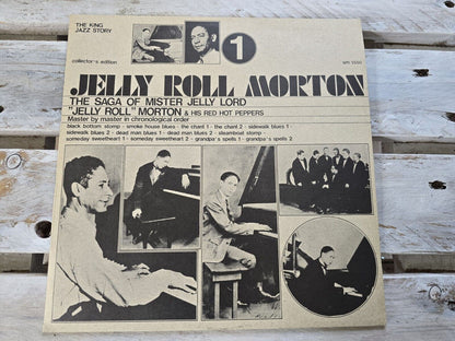 Jelly Roll Morton - The Saga of Mister Jelly Lord Vol 1 12" LP VInyl 1973