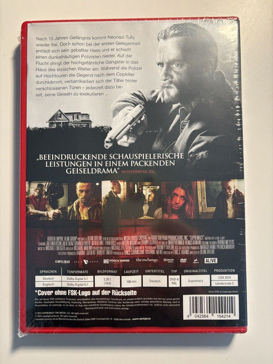 Supremacy - Danny Glover DVD FSK16 Neuf et Emballage d'Origine