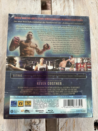 The Hurt Business mit Kevin Costner / Blu-ray / MMA / Neu und Original Verpackt