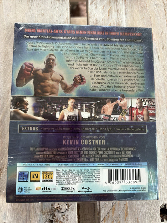 The Hurt Business mit Kevin Costner / Blu-ray / MMA / Neu und Original Verpackt