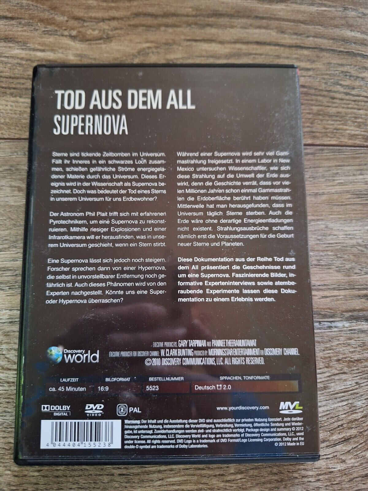 Death from Space Part 3 - Supernova (Discovery) DVD