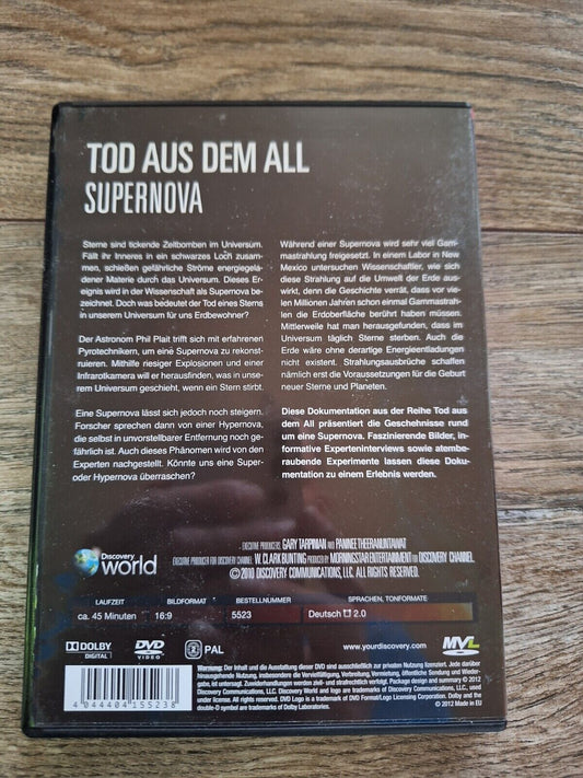 Mort venue de l'espace, 3e partie - Supernova (Discovery) DVD