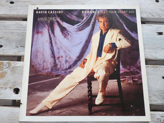 David Cassidy - Romance (Let Your Heart Go) 12" Maxi Vinyl 1985