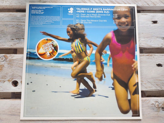 Talisman P meets Barrington Levy / Here I come - Sing DJ 12" Vinyl