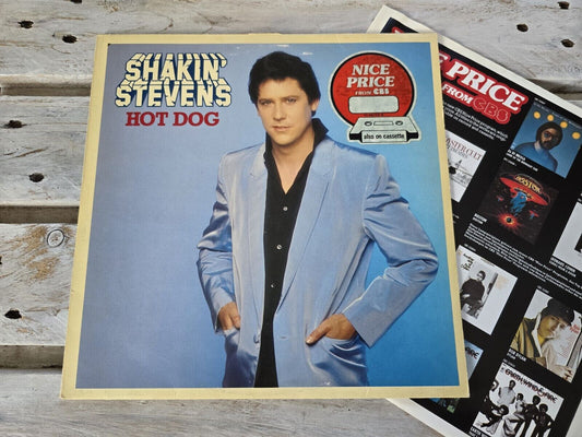 Shakin Stevens - Hot Dog 12" LP Vinyl 1982
