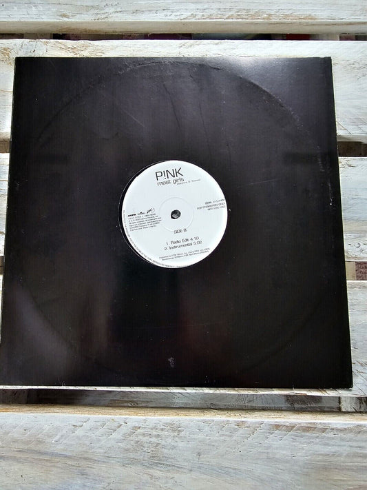 PINK Most Girls PROMO 12" (2000 Arista 74321 779581) Rare Promo 12"