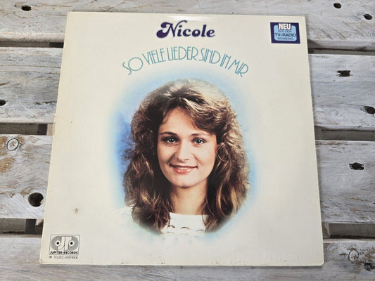 Nicole – So Viele Lieder Sind In Mir 12" LP Vinyl 1983