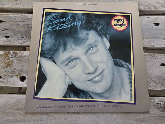 David Knopfler - Soul Kissing 12" Maxi Vinyl 1983