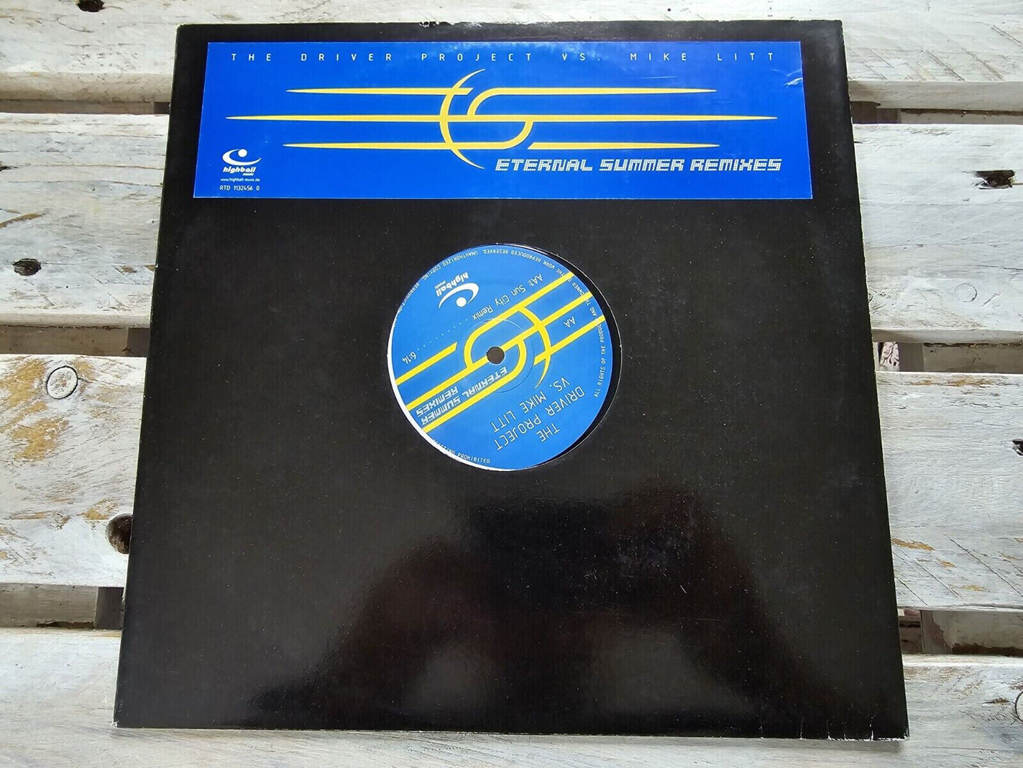 The Driver Project vs. Mike Litt - Eternal Summer (Remixes) 12" Maxi Vinyl