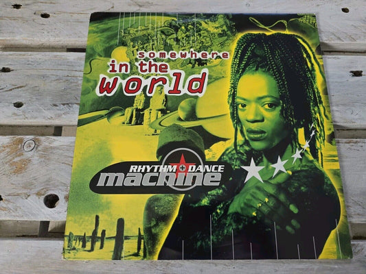 Rhythm + Dance Machine Somewhere in the world 12" Maxi Vinyl 1995