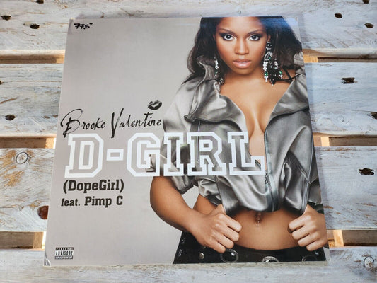 Brooke Valentine feat. Pimp C - D-Girl (DopeGirl) 12" Maxi Vinyl 2006